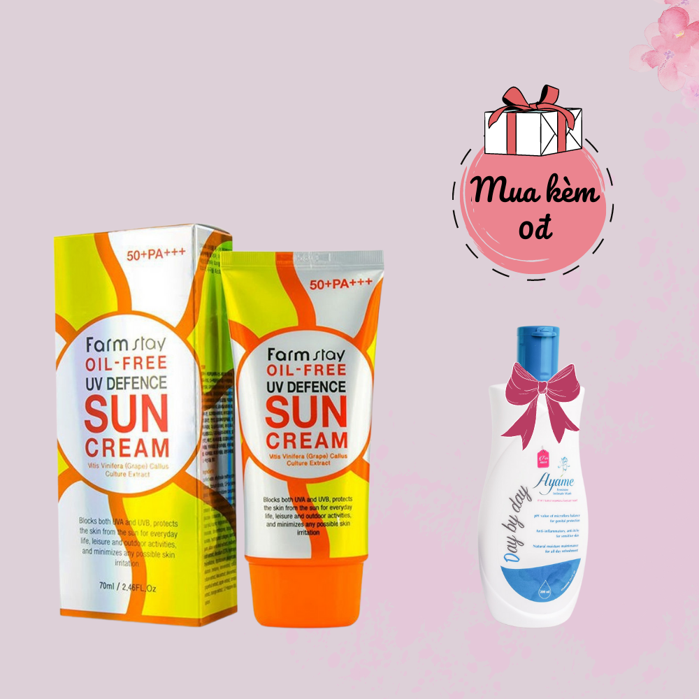 Kem chống nắng Jigott Oil-free UV Defence Sun Cream 70g/Tuýp