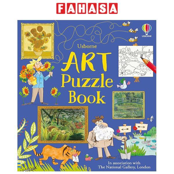Sách ngoại văn: Art Puzzle Book