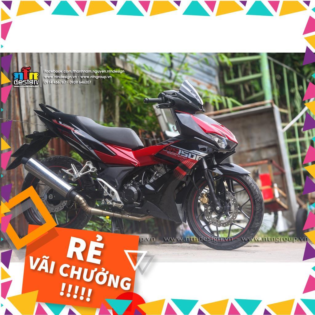Tem Rời Winner X Mẫu RS 150R Đen Đỏ