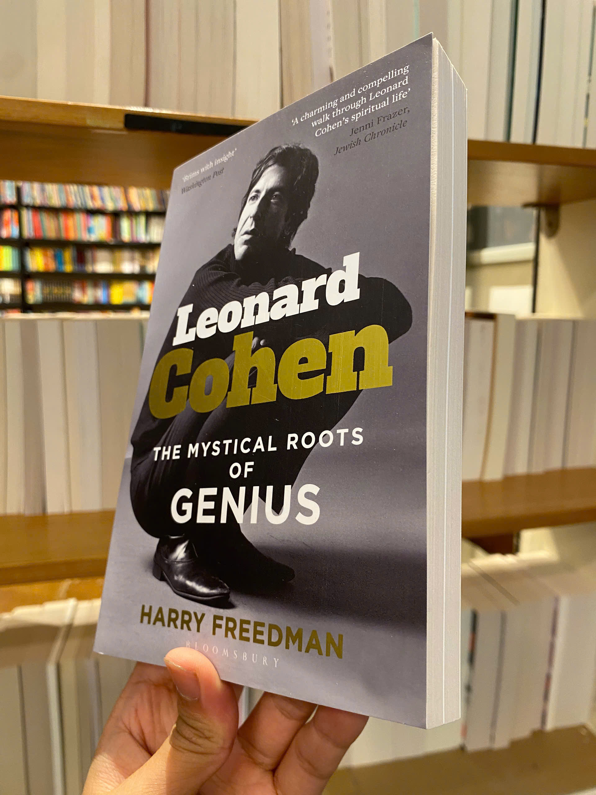 Sách - Leonard Cohen: The Mystical Roots of Genius by Harry Freedman | Music Biography / Ngoại văn