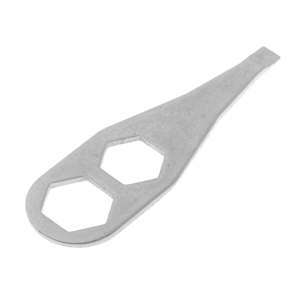 Aluminum Alloy Fishing Reel Parts Reel Handle Tool Nut Wrench Fishing Tool