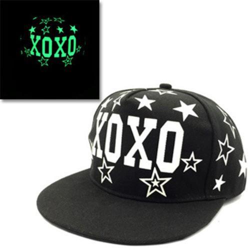 Nón snapback phát sáng phong cách Hip-hop cho nam và nữ  Axinh xắn