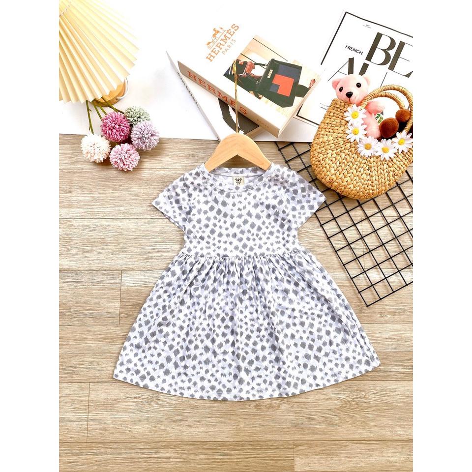 Váy đầm bé gái thun cotton mềm mịn