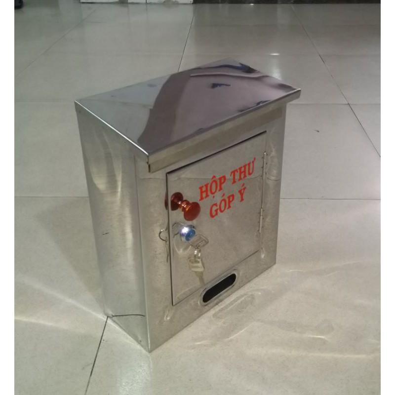 Hộp thư góp ý inox size lớn.