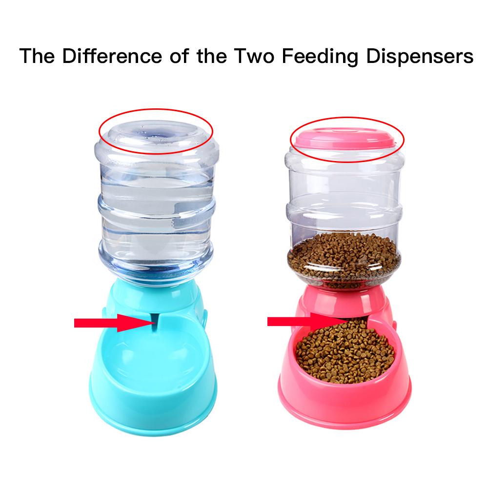 Dụng cụ cung cấp thức ăn và nước uống tự động cho thú cưng - 3.8L
