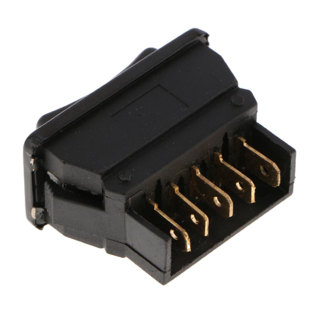 5 Dual Rows Electric Window Switch Button Universal 12V/24V