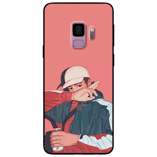 Ốp lưng in cho Samsung S9 Mẫu Chàng Trai Áo Khoác