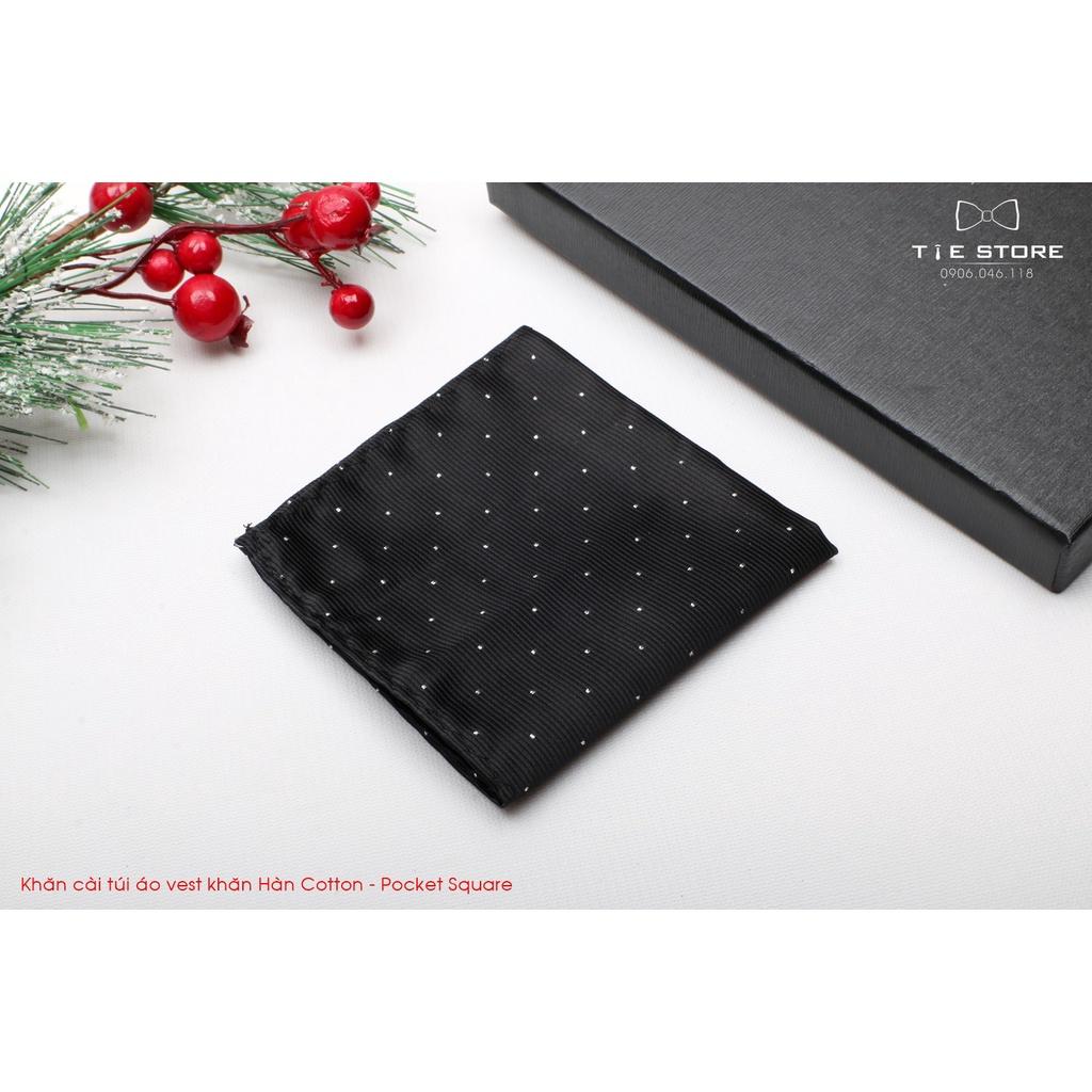 Khăn Cài Túi Áo Vest - Pocket Square, phụ kiện lịch lãm, nhiều mẫu
