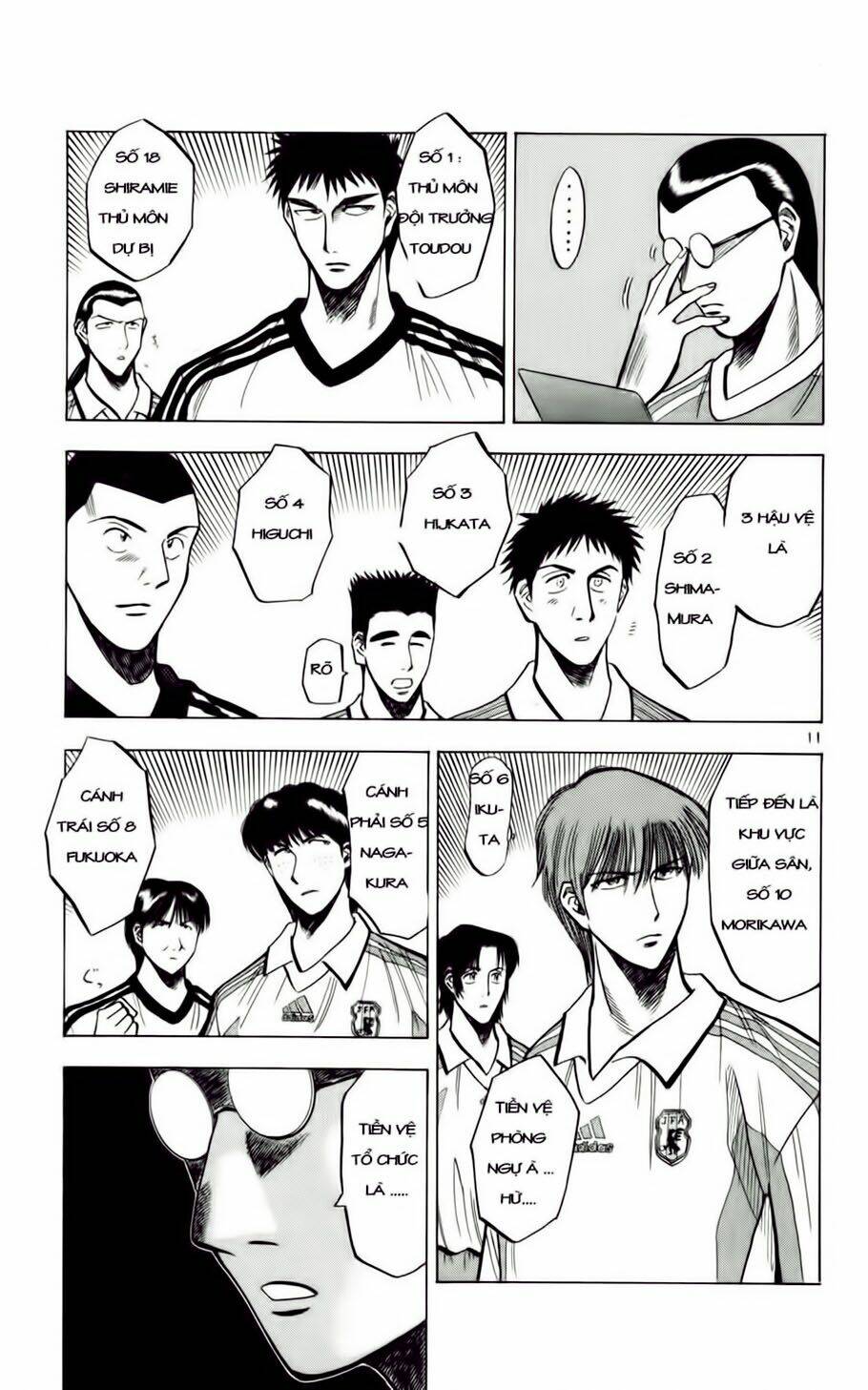 vũ điệu trên sân cỏ - fantasista chapter 57 11