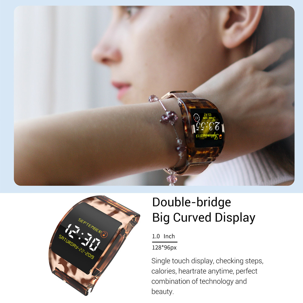 Vòng Đeo Tay Thông Minh P63 Đo Nhịp Tim /Huyết Áp Bằngthép Chống Thấm IP67