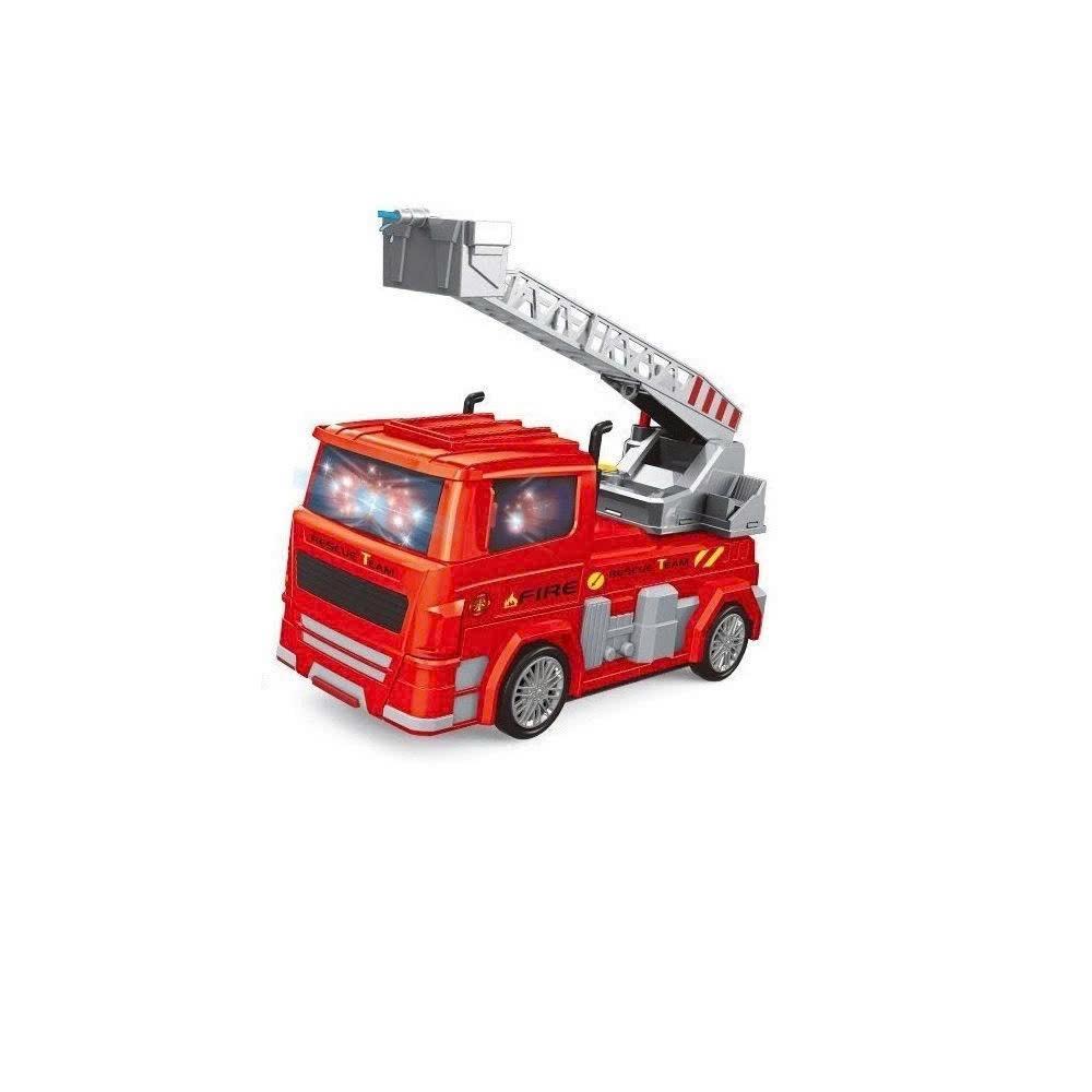 Đồ chơi Xe cứu hỏa biến hình Robot, có đèn và tiếng nhạc của xe cứu hỏa vui nhộn cho bé