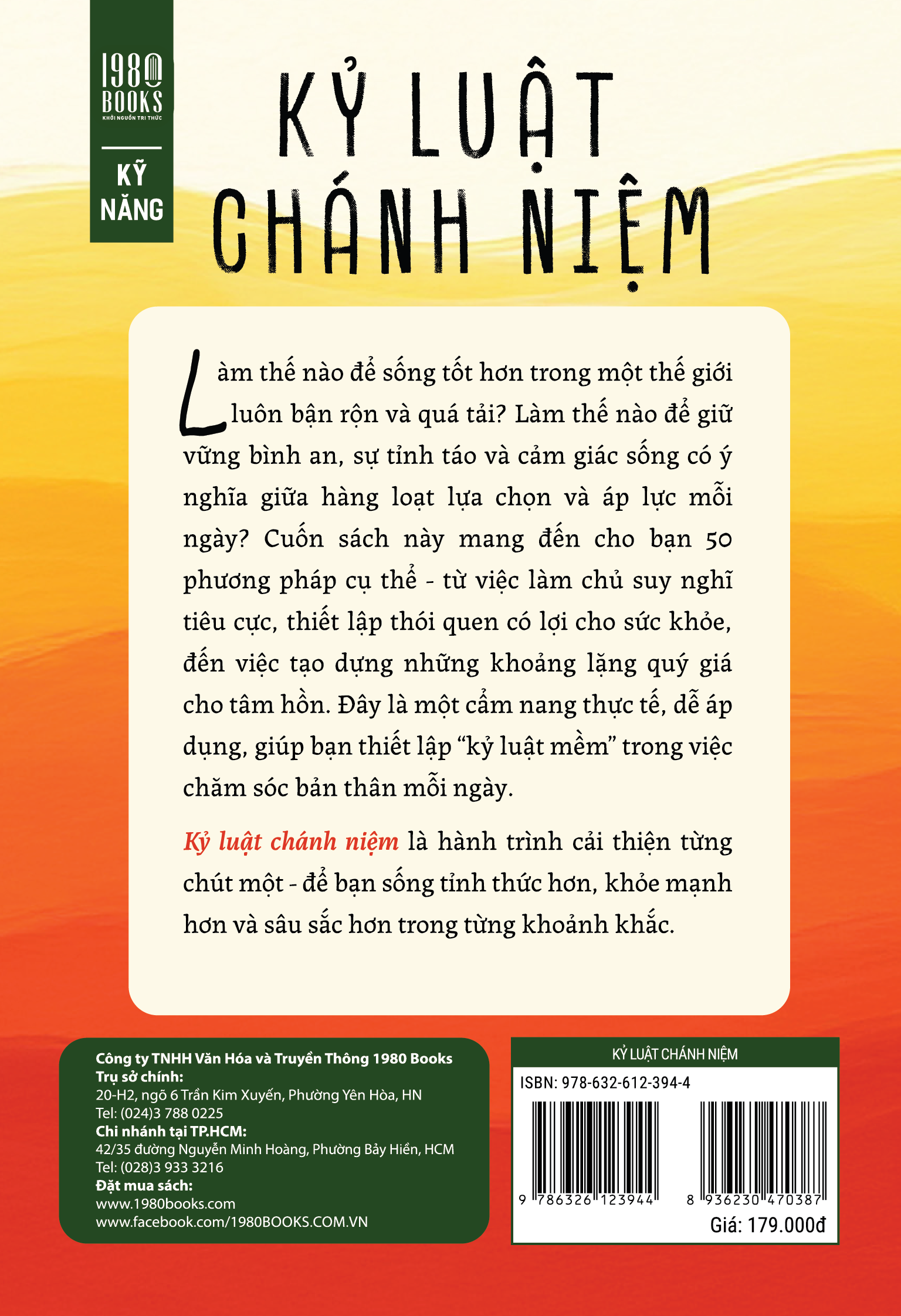 Sách Kỷ Luật Chánh Niệm