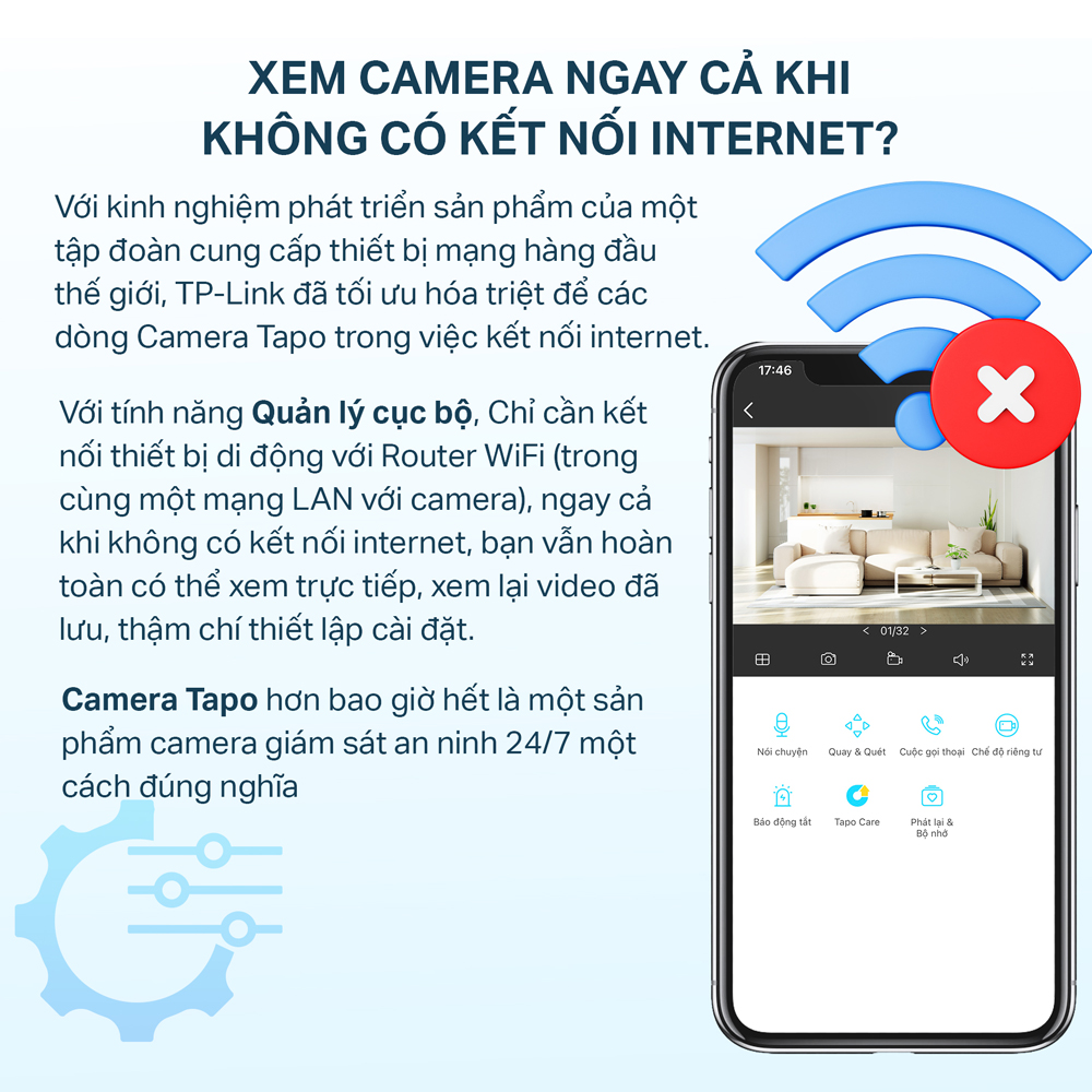 Camera WiFi Ngoài Trời TP-Link Tapo C320WS Độ Phân Giải 2K QHD - Hàng Chính Hãng