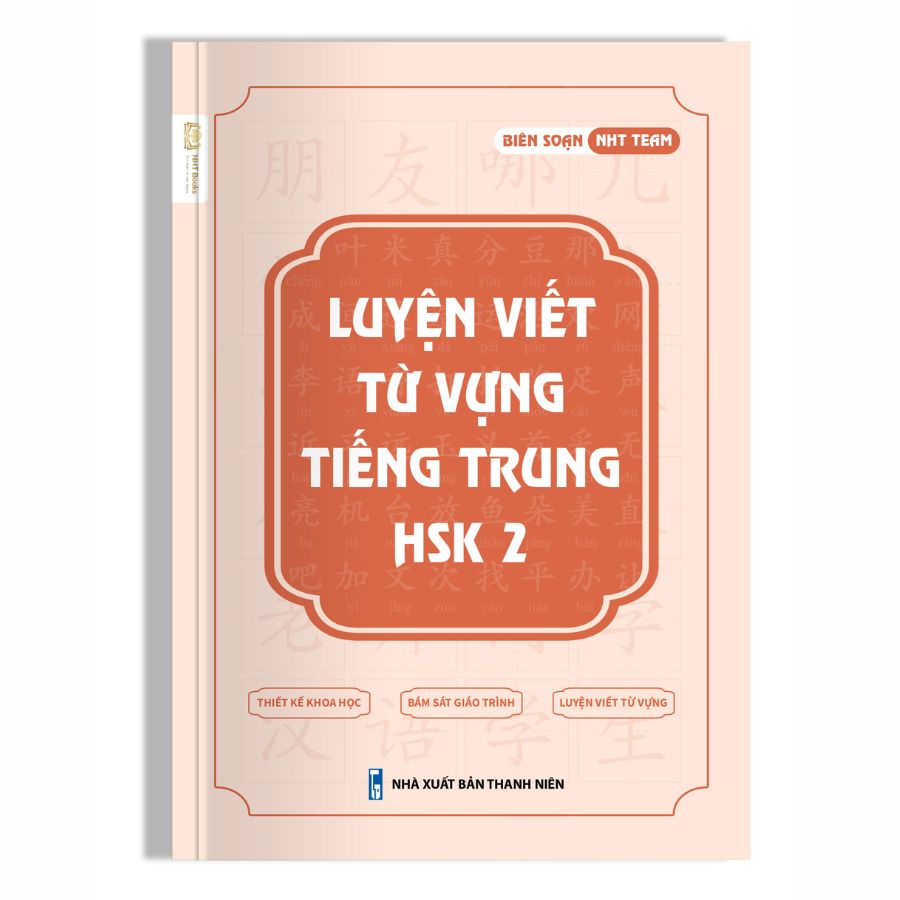 Combo 3 Vở Luyện Viết Từ Vựng Tiếng Trung HSK 1 2 3 NHT Books - Luyện viết tiếng Trung cơ bản cho người mới bắt đầu