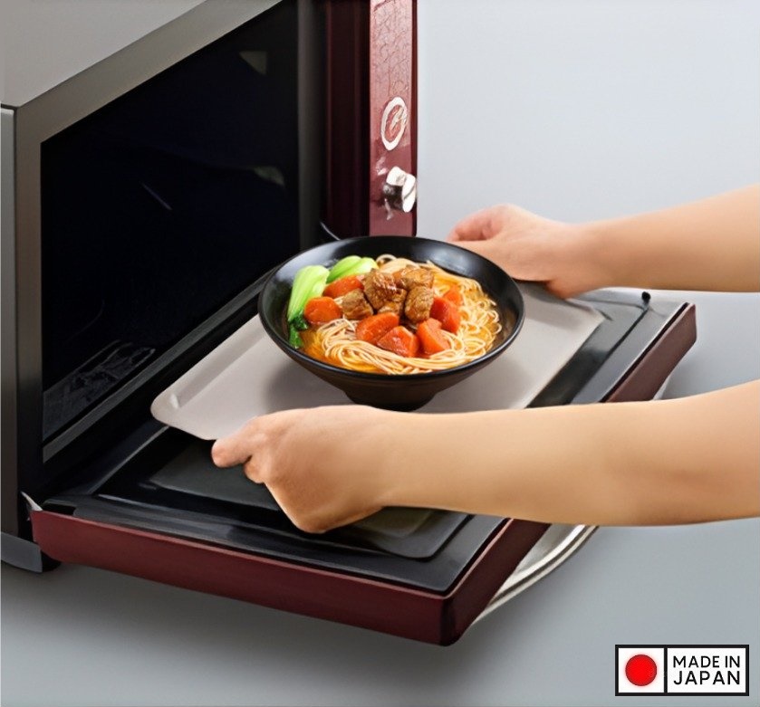 Khay dùng cho lò vi sóng Sanada Seiko - Hàng Nội Địa Nhật Bản