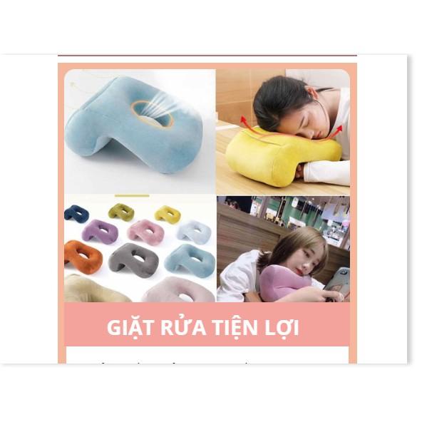 NAP-PILLOW GỐI NGỦ VĂN PHÒNG CHỐNG TÊ TAY Cao Cấp