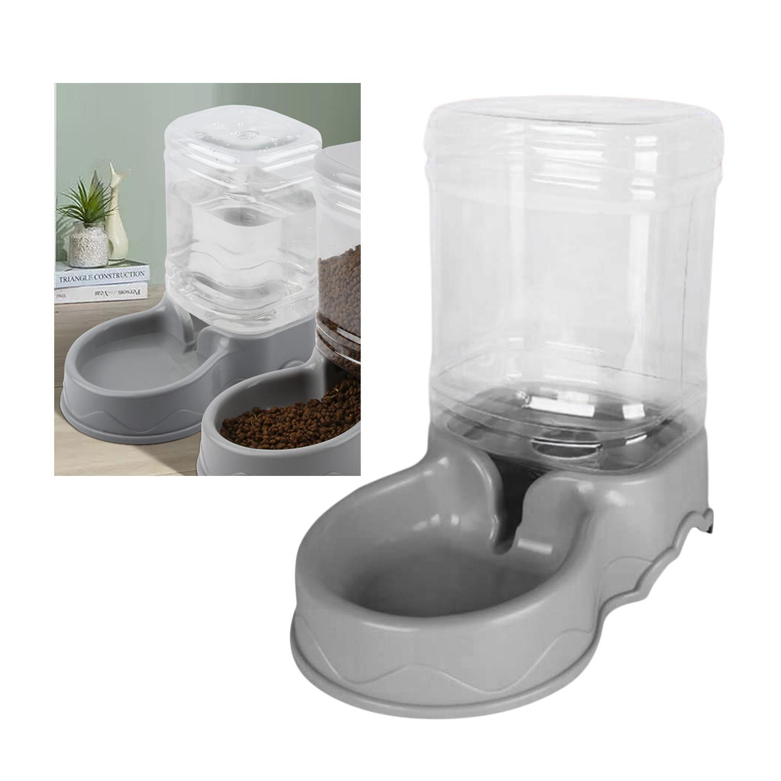 2x Automatic Cat Feeder, Transparent Timed Cat Feeder Only for Dry Food Cat