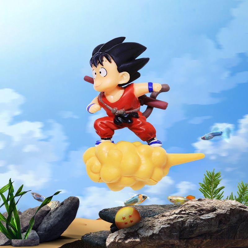 Mô hình Songoku - Trang trí bể cá sống động - Mr Fish
