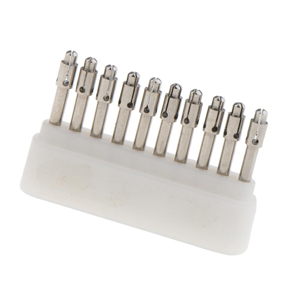 10 Pieces Lab Polishing Shank Mandrel Burs 2.35mm Rotary Tool