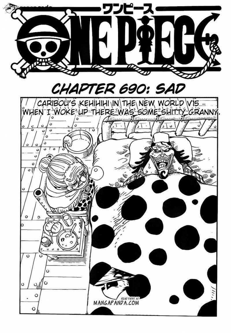 đảo hải tặc - one piece chapter 690 2