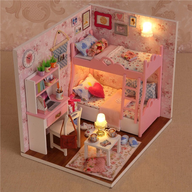 Mô Hình Lắp Ráp DIY - Căn Phòng Bé Gái