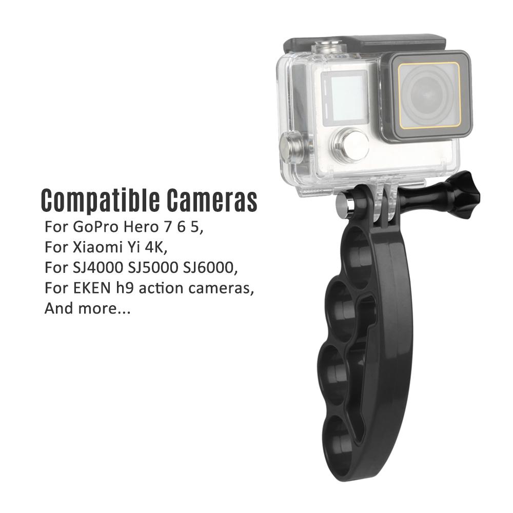 Handheld Knuckle Finger Grip Mount for GoPro Hero 7 6 5 for Xiaomi Yi 4K SJ4000 SJ5000 SJ6000 for EKEN H9 Action Camera
