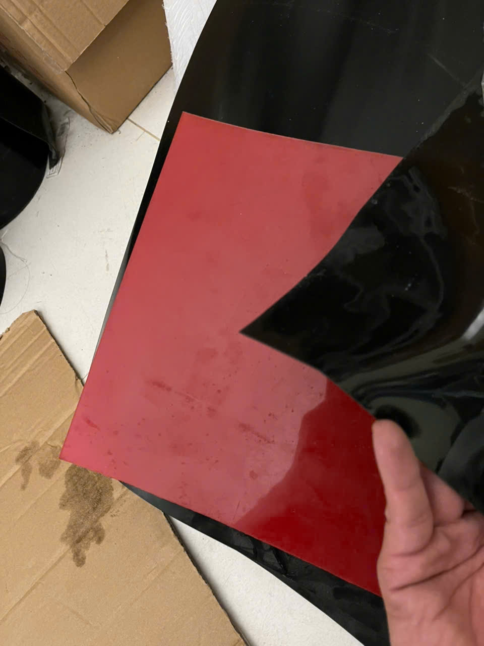 Tấm nhựa PU, Bảng PU đàn hồi hấp thụ lực chịu dầu