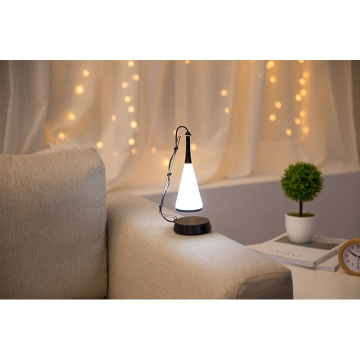 Đèn LED ngủ đa năng để bàn, có loa nghe nhạc bluetoooth công nghệ thông minh (Tặng 2 nút kẹp cao su giữ dây điện- Màu ngẫu nhiên)