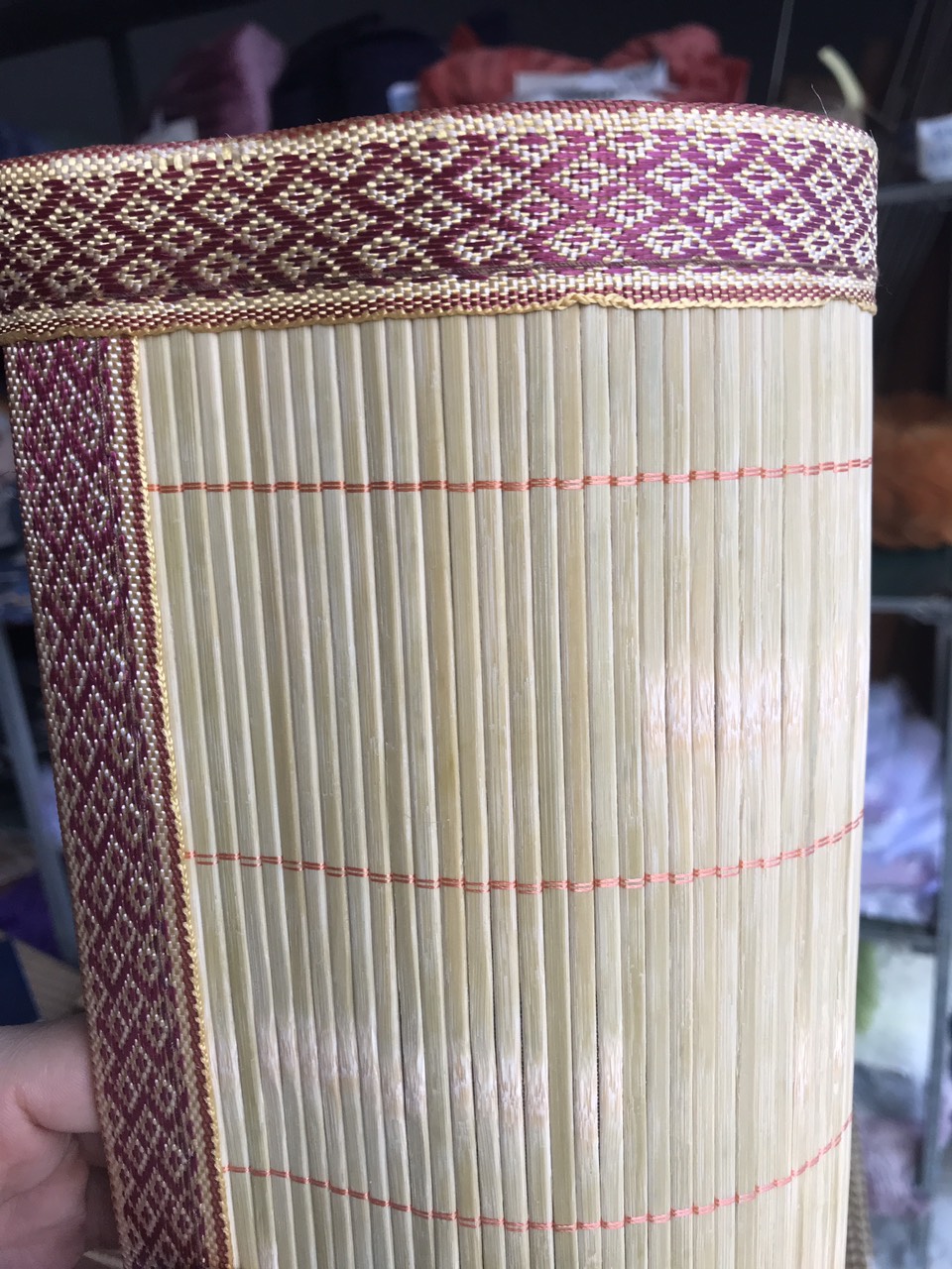Chiếu trúc tây bắc cỡ 1mx1.9m - chiếu trúc cuộn tròn dài