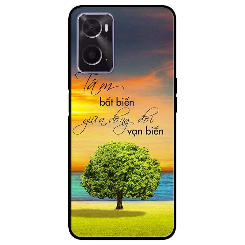Ốp lưng dành cho Oppo A16K - Oppo A36 / A76 - Oppo Reno 7z 5G mẫu Tâm Bất Biếnn