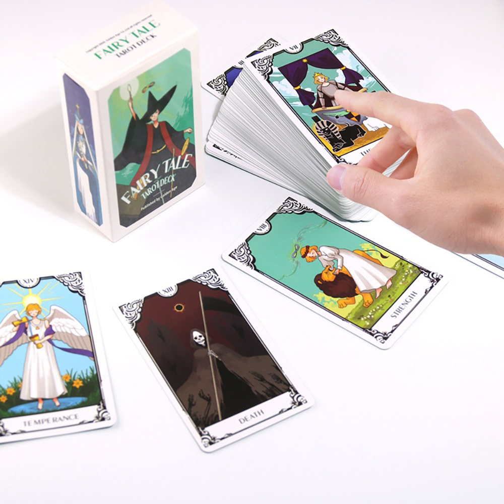 Bộ Bài Fairy Tale Tarot 78 Lá Tặng Đá Thanh Tẩy