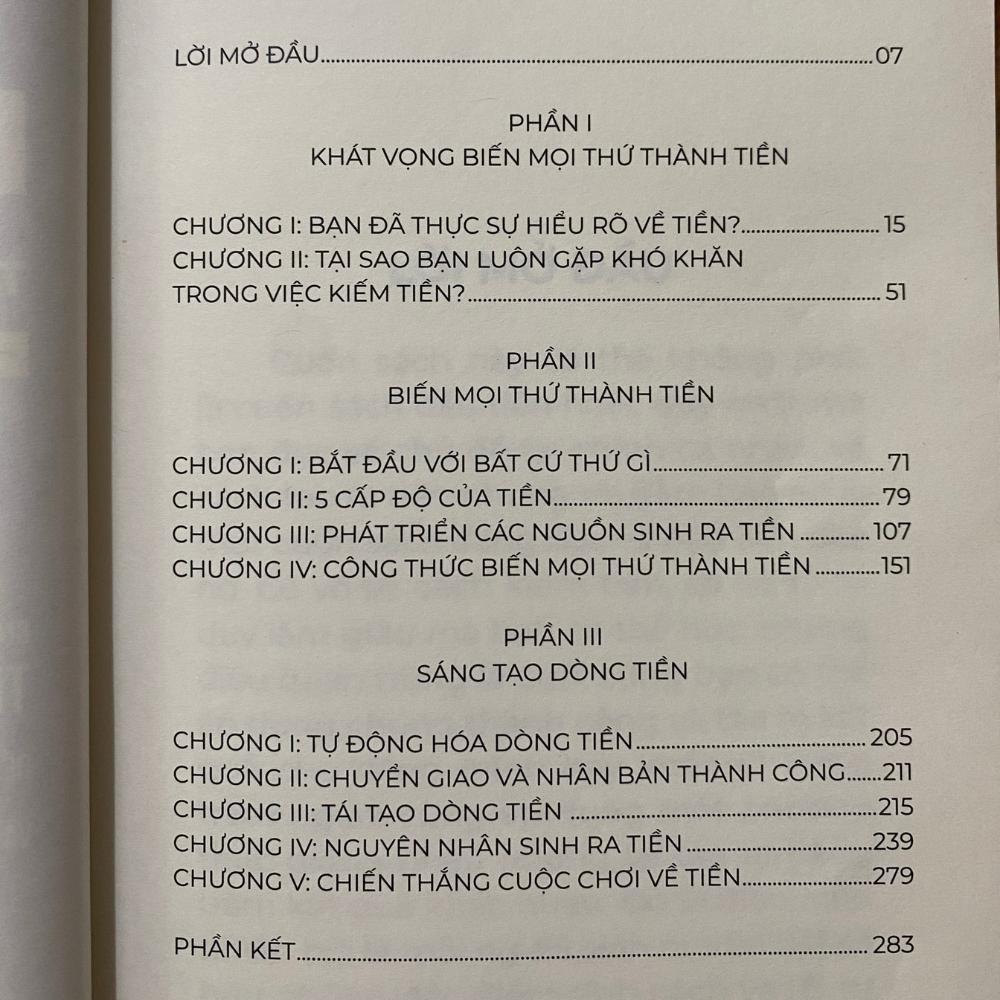 Sách - Biến Mọi Thứ Thành Tiền (Nguyễn Anh Dũng) - Sbooks
