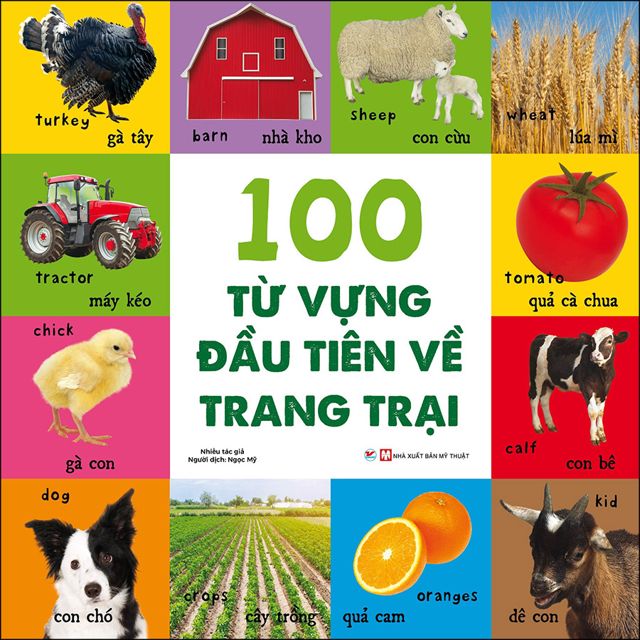 100 Từ Vựng Đầu Tiên Về Trang Trại - Bộ Sách Từ Vựng Đầu Đời Cho Bé