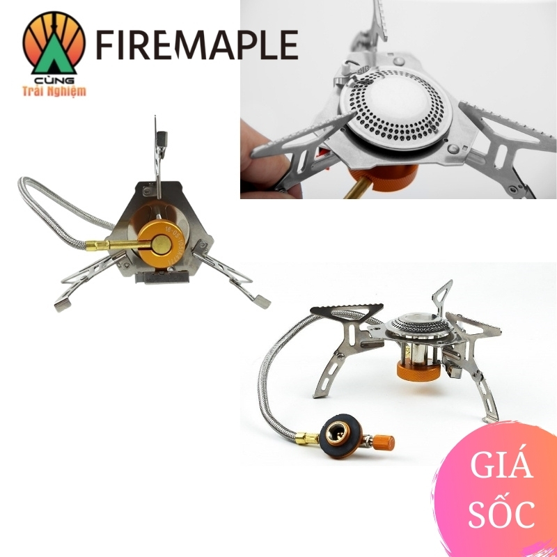 Bếp Gas Dã Ngoại Điều Áp Chuyên Dụng Fire-Maple Ngoài Trời Nhỏ Gọn Di Động FMS-105