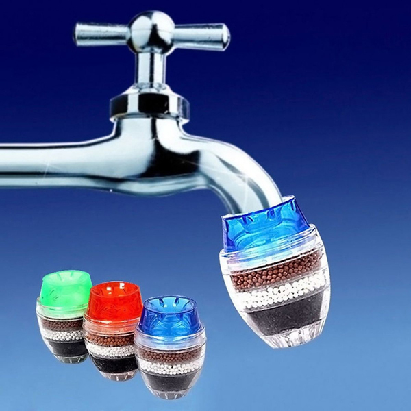 Đầu Vòi Lọc Sạch Nước Than Hoạt Tính Màu Ngẫu Nhiên
