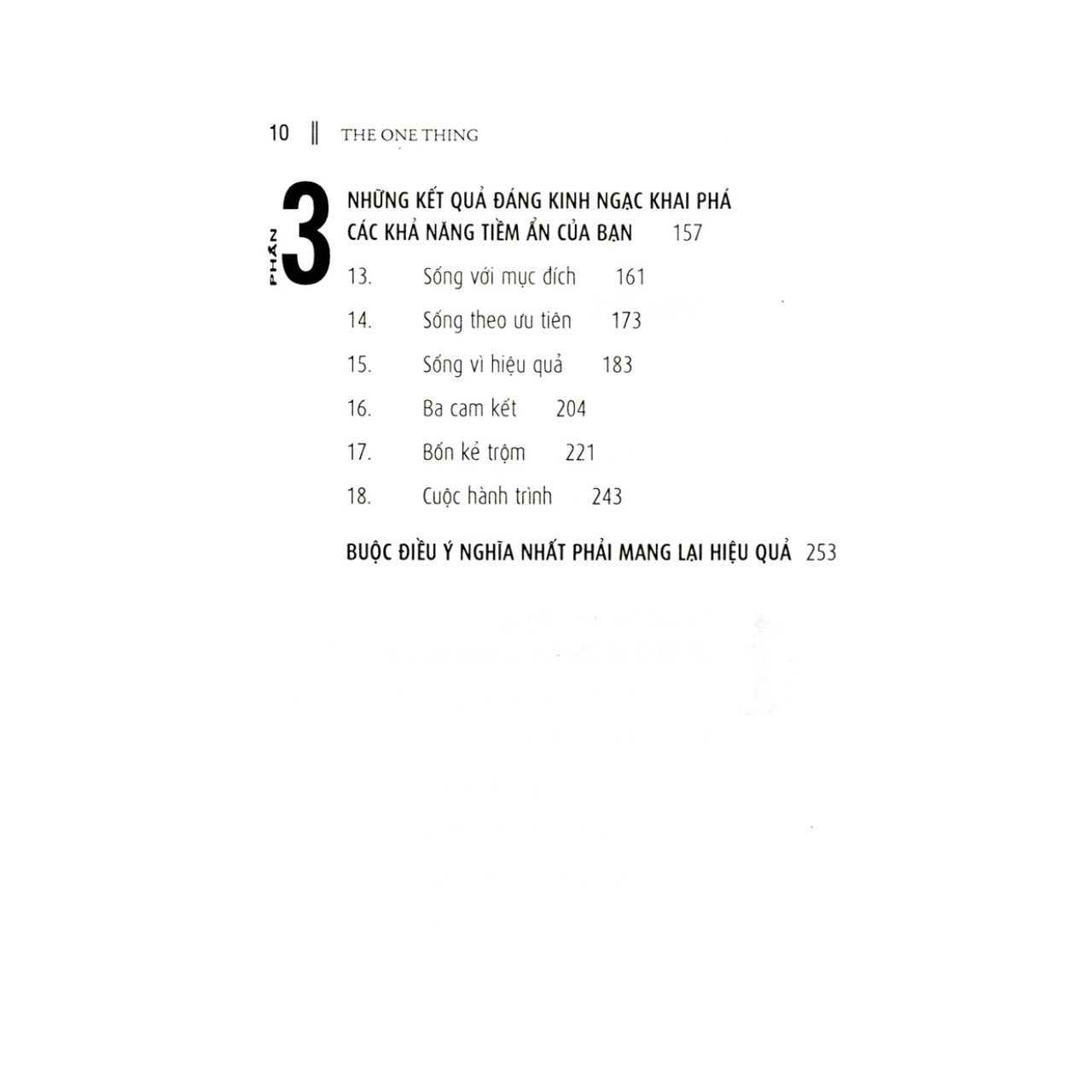 The One Thing - Điều Ý Nghĩa Nhất Trong Từng Khoảnh Khắc Cuộc Đời