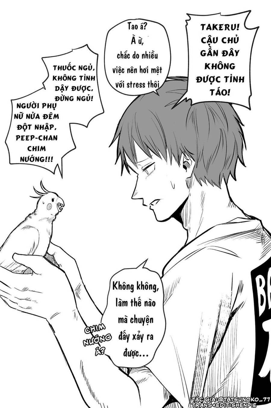 điều mà chú vẹt muốn cảnh báo chapter 4 1