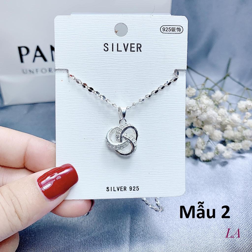 Dây chuyền nữ mặt bạc s925 các mẫu MS157