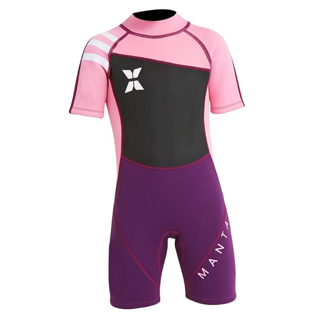 Kids Wetsuit S  Thermal Swimsuit 2.5mm  Short S Youth Children  , +