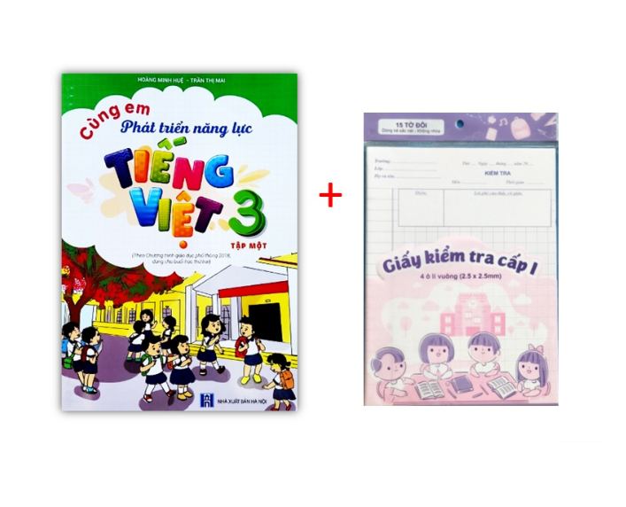 Sách - Cùng Em Phát Triển Năng Lực Tiếng Việt 3 tập 1 - Theo Chương Trình Giáo Dục Phổ Thông Mới 2018