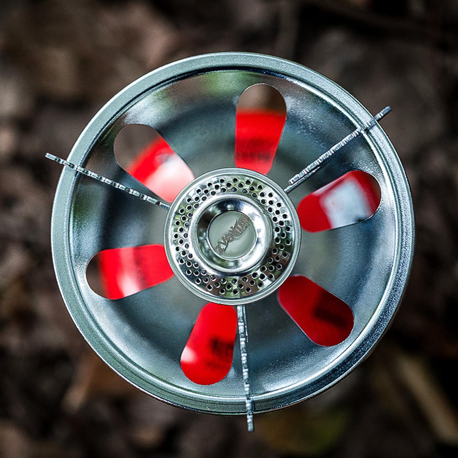 Portable Camping Stove Burner Compact Strong Firepower Pocket Stove for Camping Outdoor