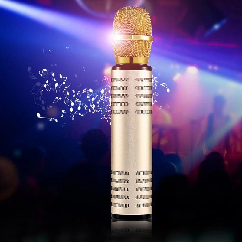 Micro Karaoke không dây, Loa không dây thiết kế hai hòa một - Hàng Chính Hãng PKCB204