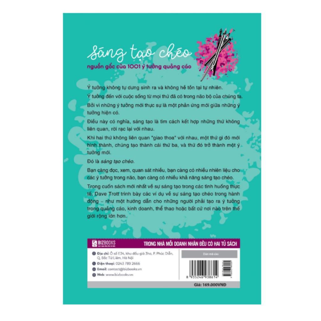 Sách - Sáng Tạo Chéo - Nguồn Gốc Của 1001 Ý Tưởng Quảng Cáo - Phát Triển Kỹ Năng - MCBooks