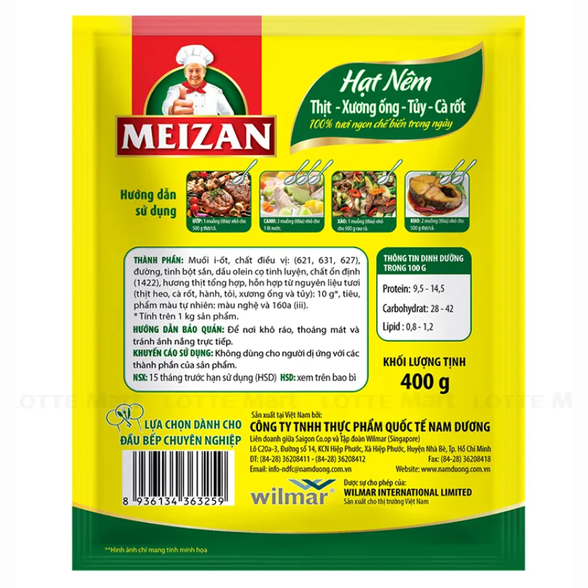 Hạt Nêm Vị Heo Meizan 400g