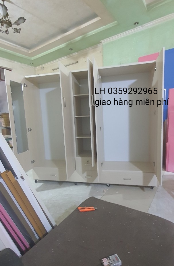 Tủ nhựa đài Loan 5 cánh