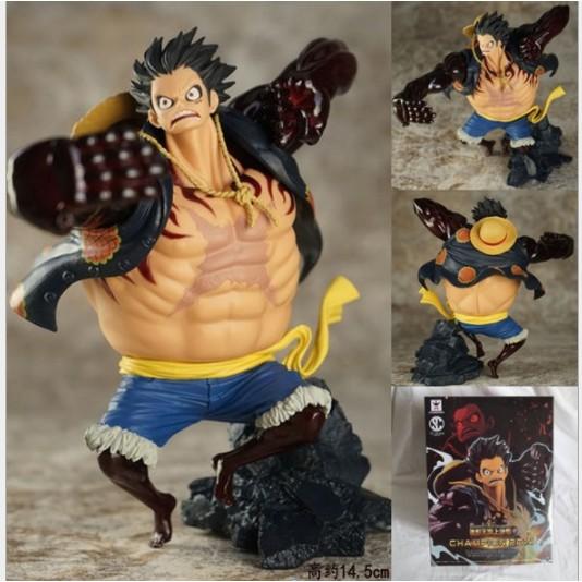 Mô Hình Figure One Piece Nhân Vật Luffy Gear 4 15Cm