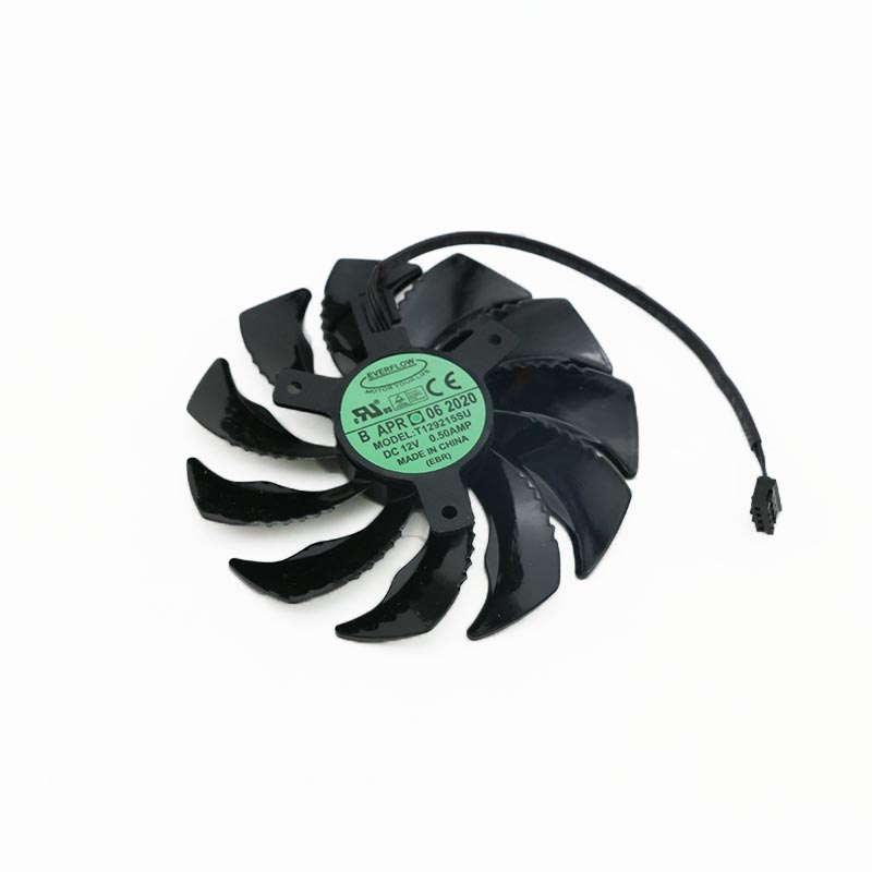 1pcs Quạt làm mát GPU 87mm 4PIN T129215SU PLD09210S12HH 12V GTX1060 / 1080/1070 cho card Gigabyte GTX1080 gtx1070 Mini ITX làm tản nhiệt