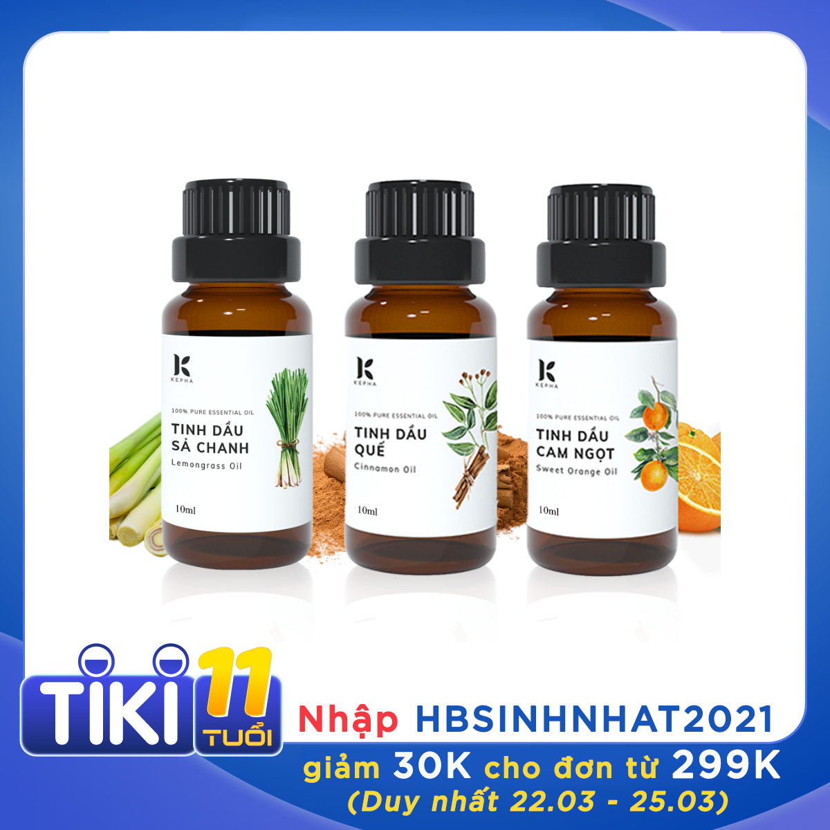 Combo Tinh dầu sả chanh Kepha + Tinh dầu Quế Kepha + Tinh dầu cam ngọt Kepha . Nguyên chất 100% khử mùi, khử mùi, kháng khuẩn, đuổi muỗi, giải cảm, làm đẹp Khóa Đ