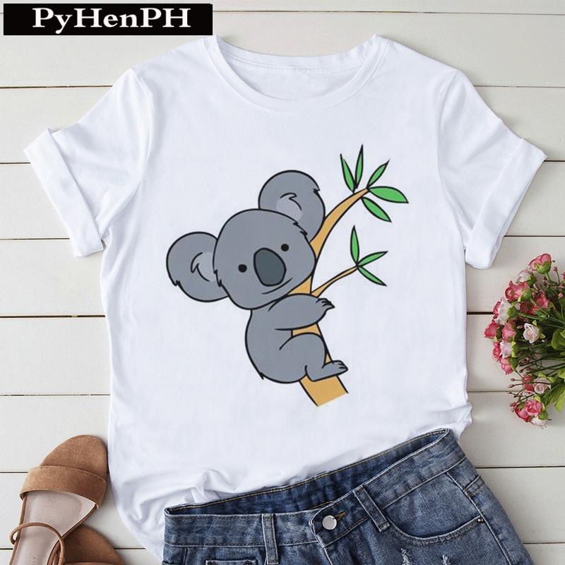 Áo phông nữ hình Gấu dễ thương