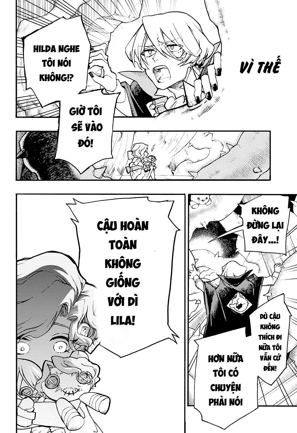 những bức họa quái dị của phù thủy chapter 17.2 8